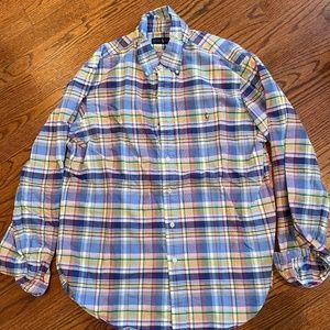 RL Mens Button Up Size Large Shirt